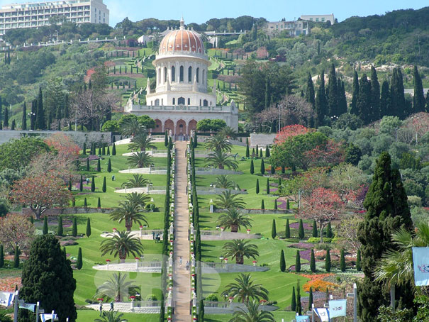 Viseći vrtovi u Haifi, Izrael