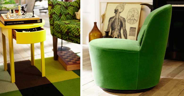 ikea-zelena-fotelja