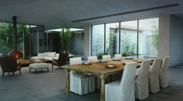 modern-cottage-living-dining-room
