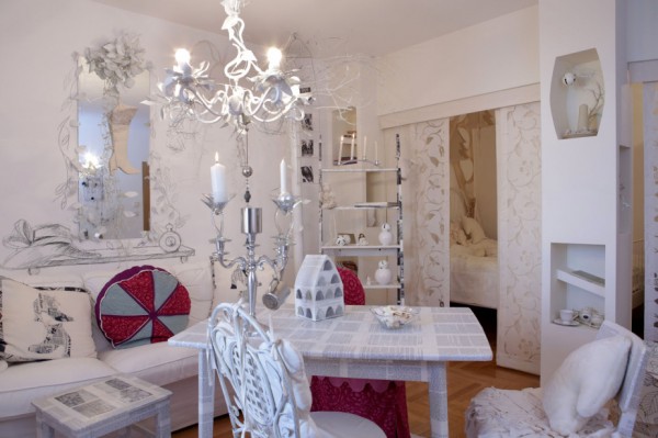 Zagreb, 04.12.2013 - Bozicna dekoracije Marije Skelin u malom stanu