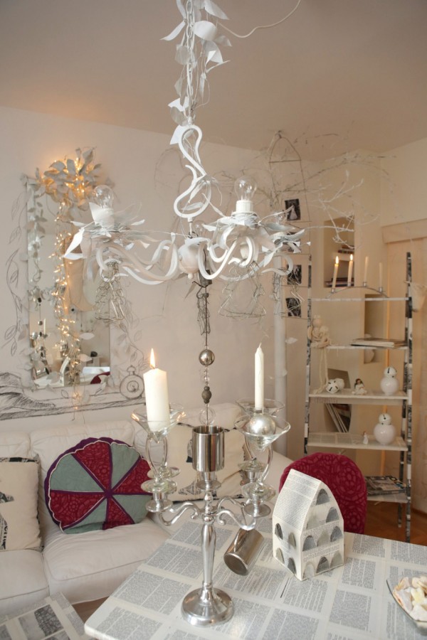 Zagreb, 04.12.2013 - Bozicna dekoracije Marije Skelin u malom stanu