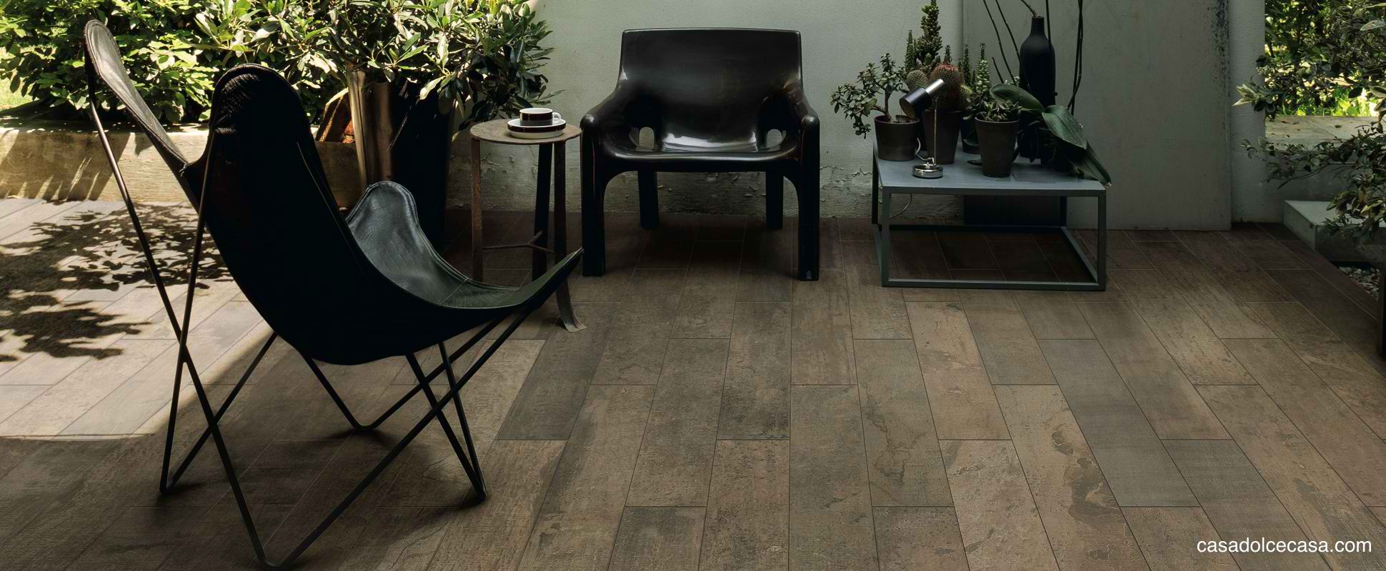 drvene plocice na terasi