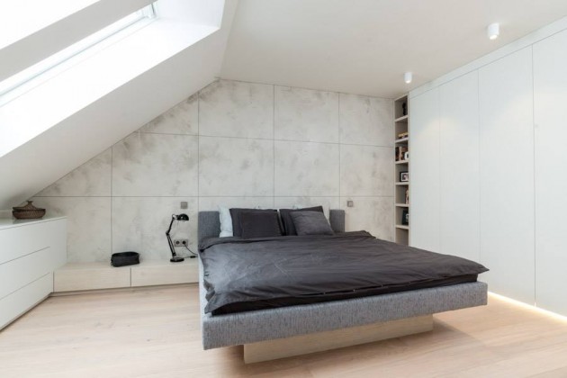 spavaca soba u potkrovlju