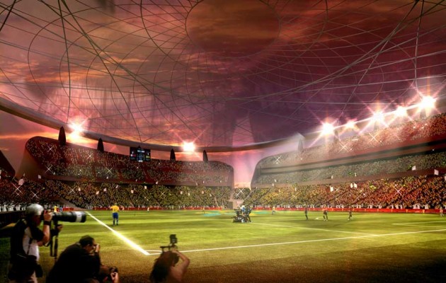 Qatar 2022 Reveals Iconic Lusail Stadum