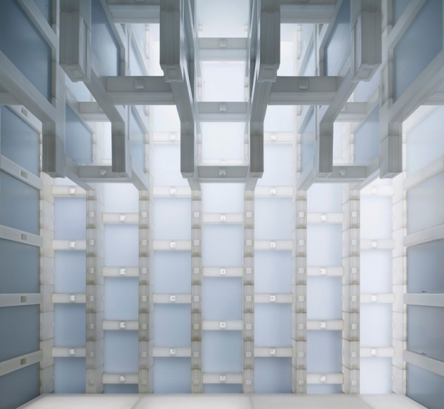 Čajdžinica od plastičnih blokova 05