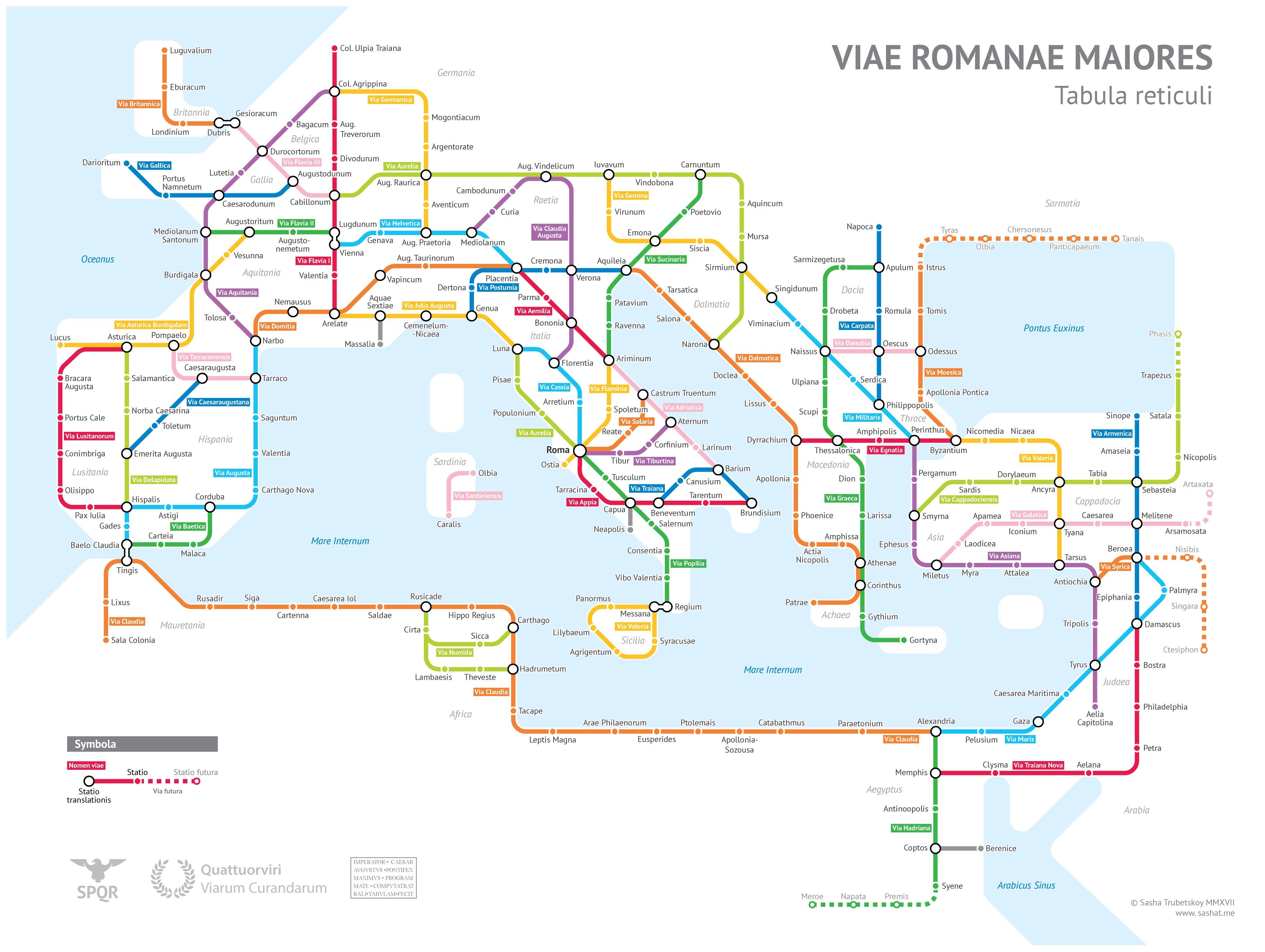 viminacijum mapa Rimski putevi predstavljeni kao mapa podzemne železnice viminacijum mapa