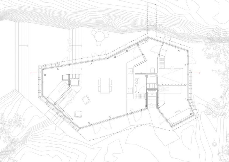 Osnova partera kuće