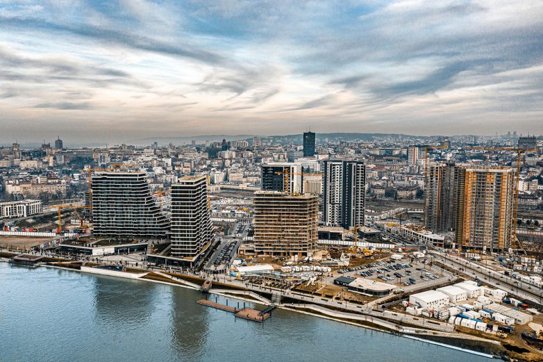 beograd na vodi Gradnja