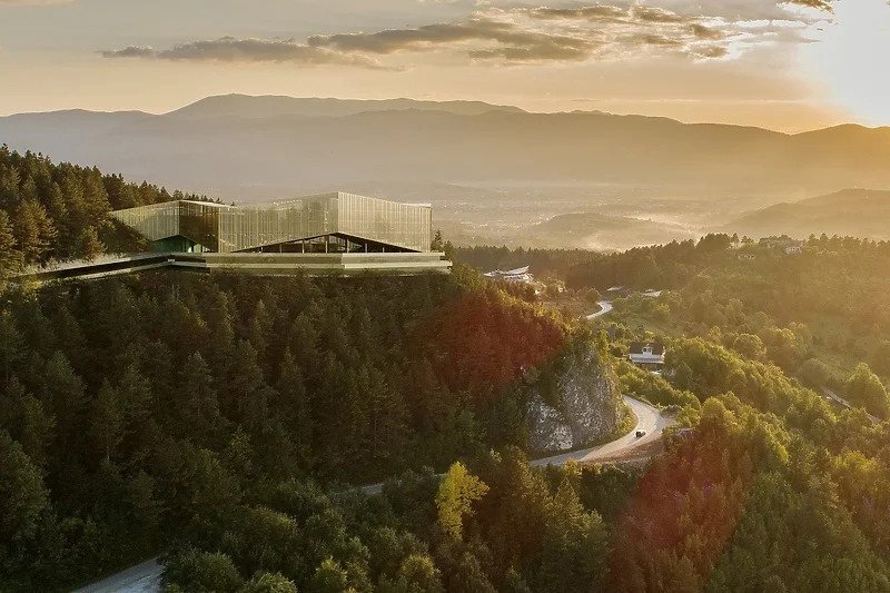 Roof Gardens Stanovanje s pogledom na celo Sarajevo