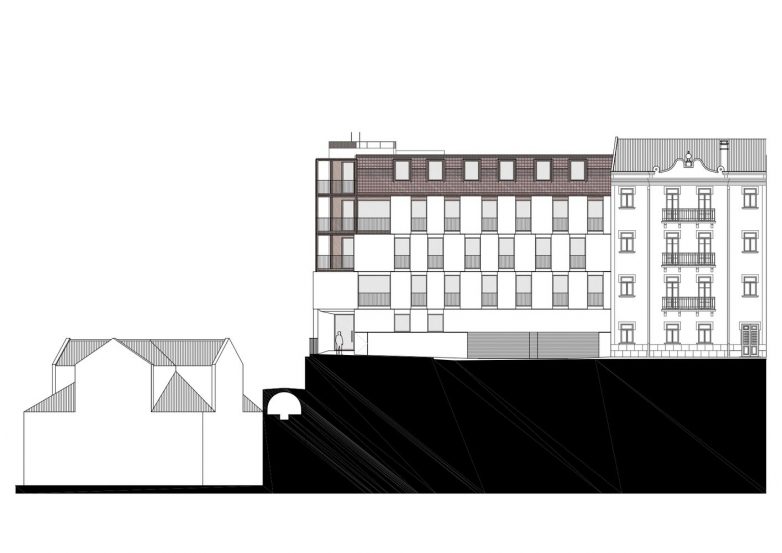 Presek kroz lokaciju