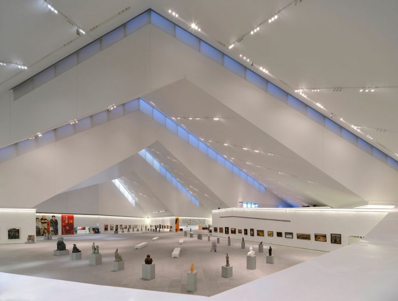 Izložbeni prostor dizajniran je da primi i specijalno poručena dela velikih dimenzija; Foto: Yang Chaoying