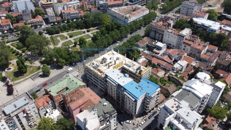 Top-down metoda izgradnje zgrade; Foto: Teodor Jovanović za Gradnja.rs