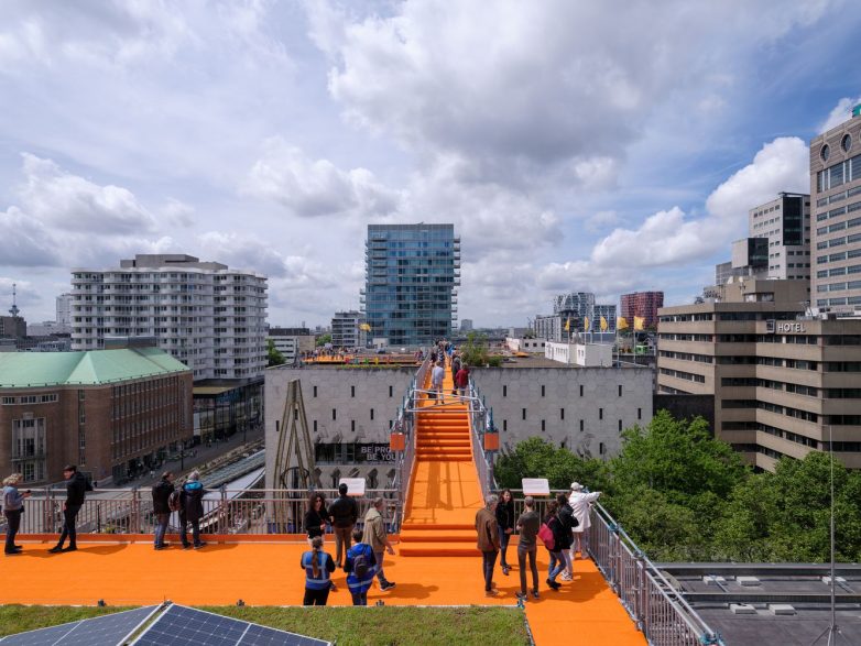 Privremeno šetalište u Roterdamu otvoreno je do 24. juna 2022; Foto: © Ossip/MVRDV
