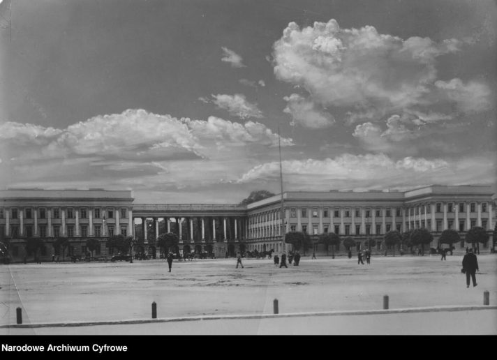Saksonska palata pre 1939. godine; Foto: Warsaw National Digital Archives of Poland