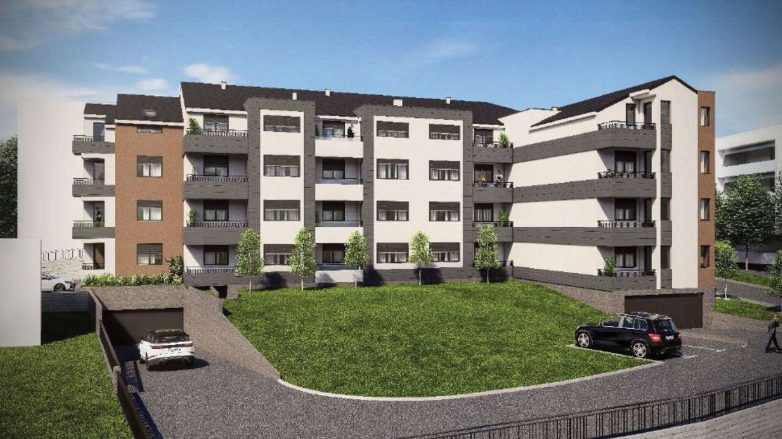 Planirani stambeni objekat u Mirijevu; Vizuelizacija: Bauprojekt