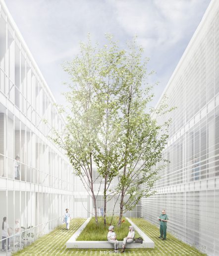 Prvonagrađeno rešenje; Izvor: architecturalcompetitions.me