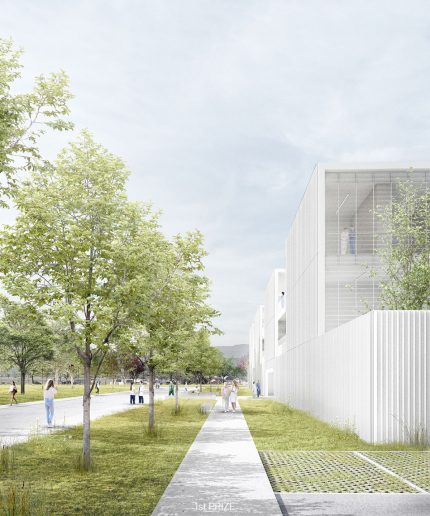 Prvonagrađeno rešenje; Izvor: architecturalcompetitions.me