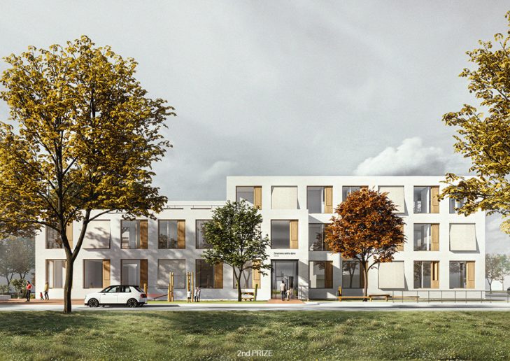 Drugonagrađeno rešenje; Izvor: architecturalcompetitions.me