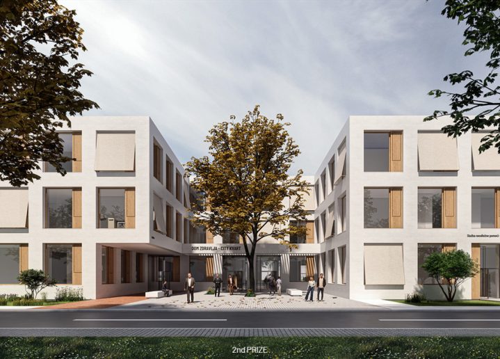 Drugonagrađeno rešenje; Izvor: architecturalcompetitions.me