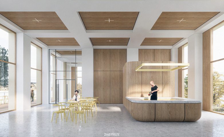 Drugonagrađeno rešenje; Izvor: architecturalcompetitions.me
