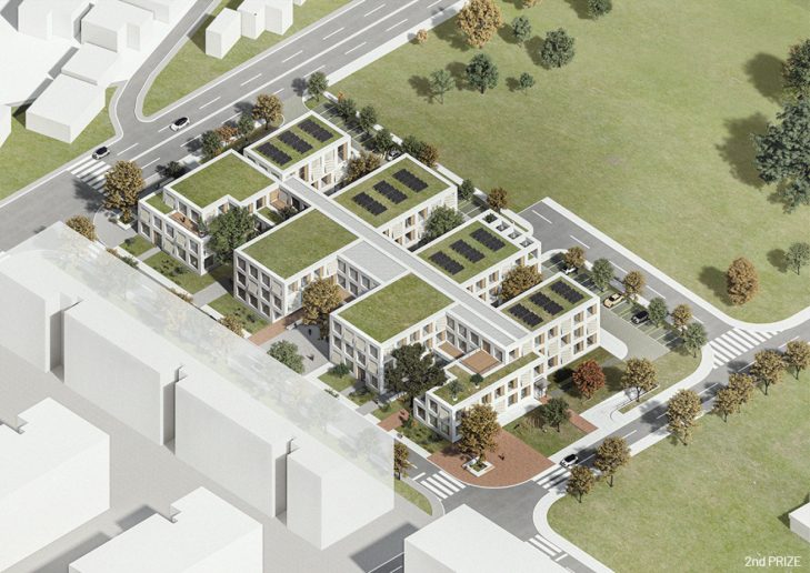 Drugonagrađeno rešenje; Izvor: architecturalcompetitions.me