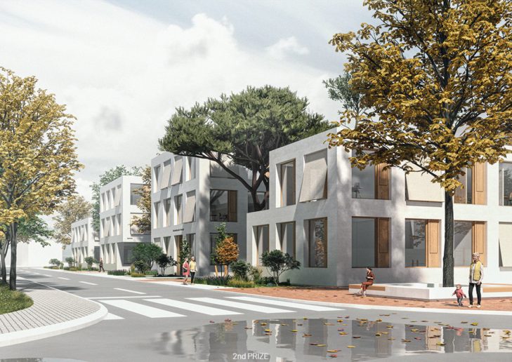 Drugonagrađeno rešenje; Izvor: architecturalcompetitions.me