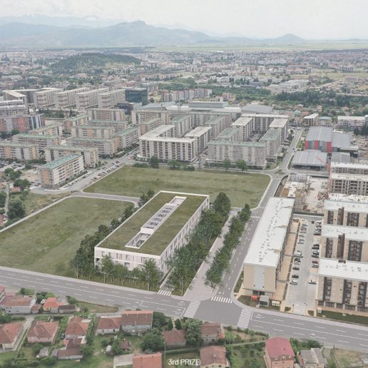 Trećenagrađeno rešenje; Izvor: architecturalcompetitions.me