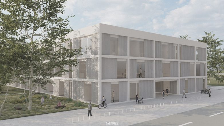 Trećenagrađeno rešenje; Izvor: architecturalcompetitions.me