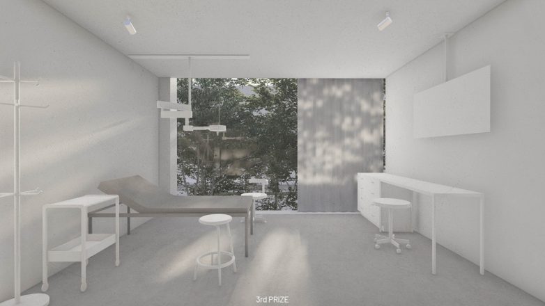 Trećenagrađeno rešenje; Izvor: architecturalcompetitions.me