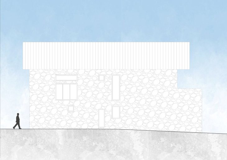 Lapis – istočna fasada