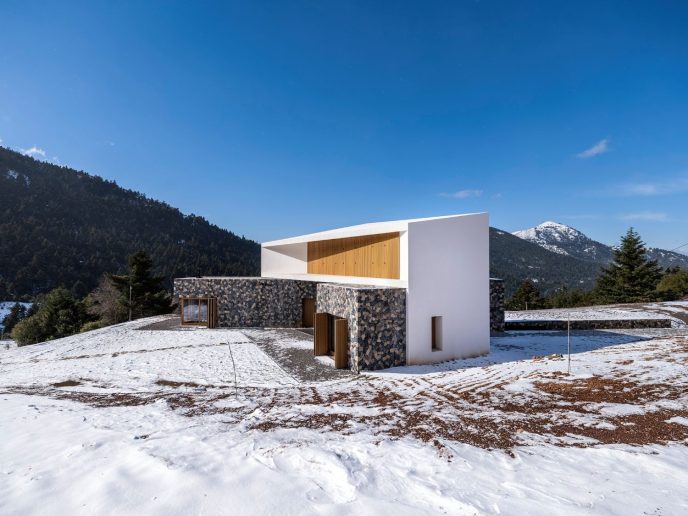 Kuća Snowfall na Peloponezu; Foto: Yiorgis Yerolymbos