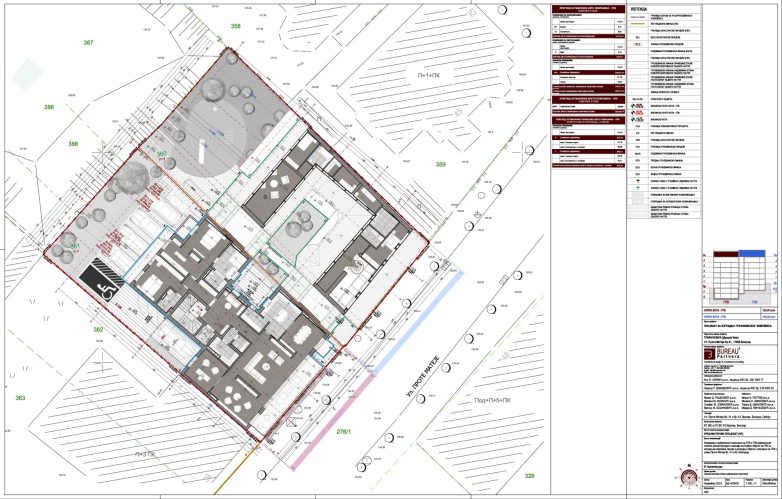 Osnova povučene etaže