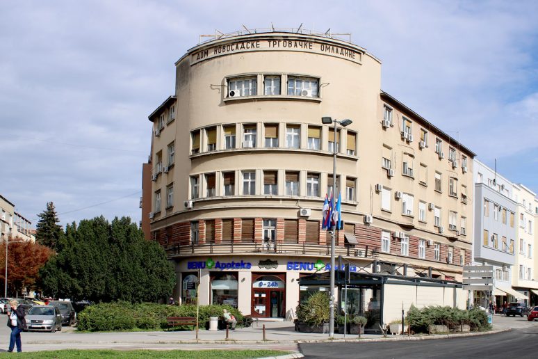 Dom novosadske trgovačke omladine (1930–1932); Arh. Đorđe Tabaković; Foto: dr Goran V. Anđelković, u. d. i. a.