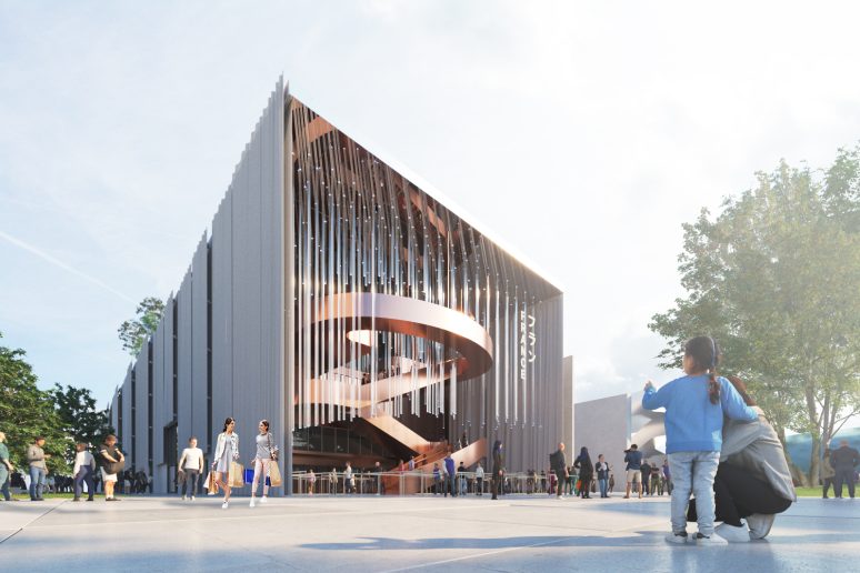 Francuski paviljon za Expo 2025; Vizuelizacija: Coldefy i CRA