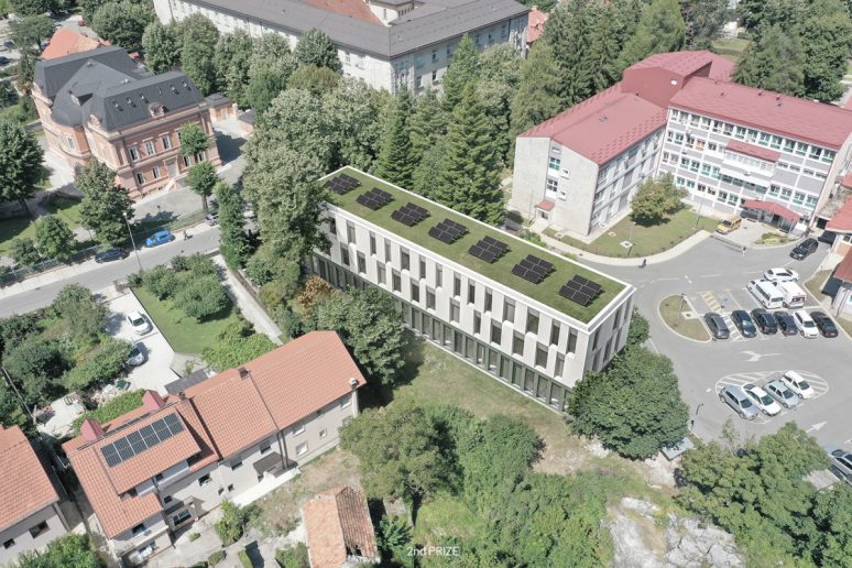 Druga nagrada; Izvor: www.architecturalcompetitions.me