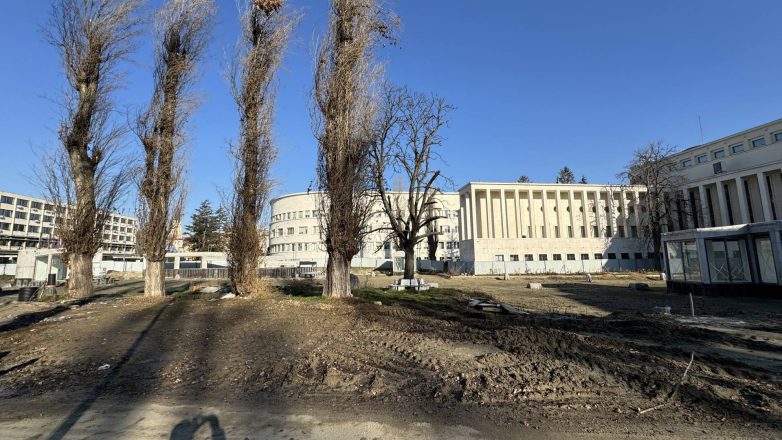 Garaža Banovina u Novom Sadu; Foto: Gradnja