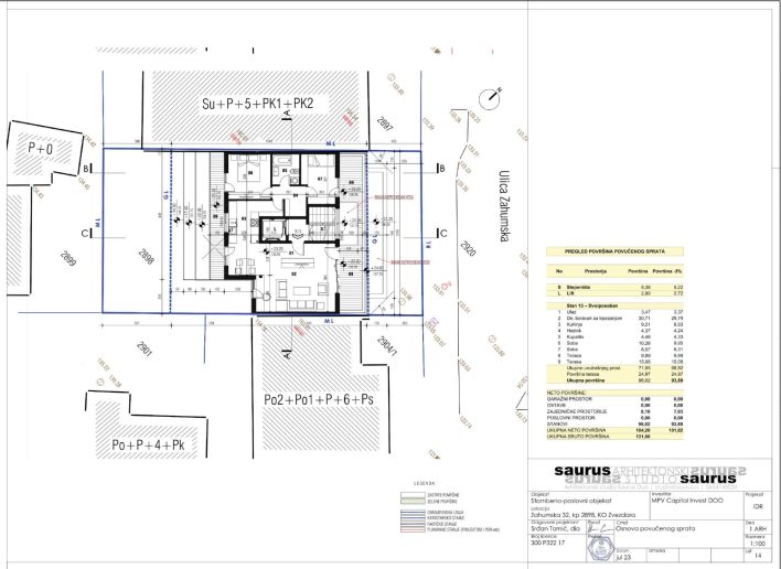 Osnova povučenog sprata