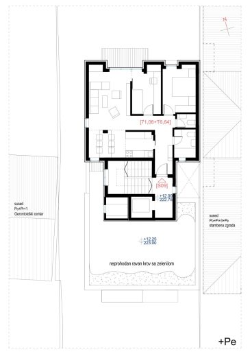 Osnova povučenog sprata