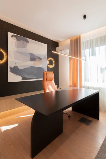 Radni kutak u prizemlju; Foto: Igor Conić 