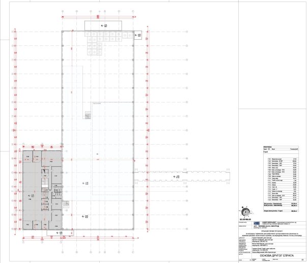 Osnova drugog sprata