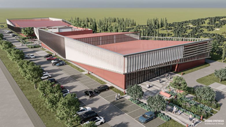 Površina objekta (BRGP) iznosi 11.002 m²; Vizuelizacija: Studio Synthesis architecture & design ©