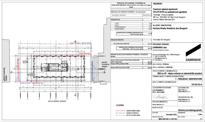 Osnova povučenog sprata