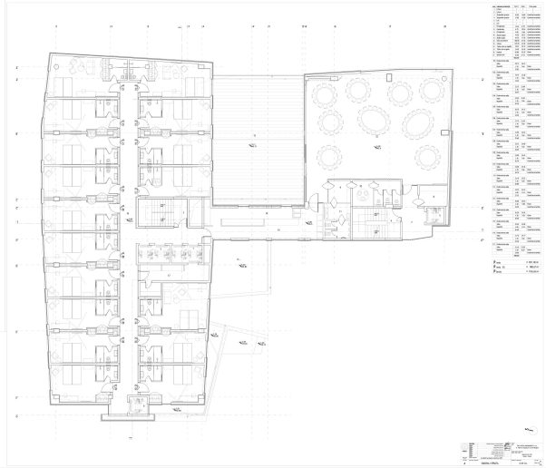 Hotel Royal Putnik – osnova 1. sprata