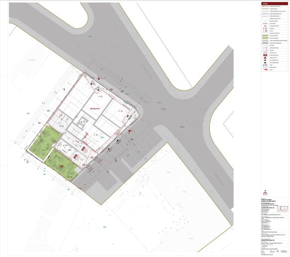 Situacioni plan sa osnovom prizemlja