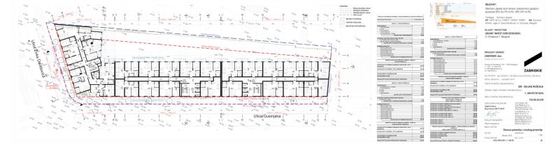 Osnova prizemlja i visokog prizemlja