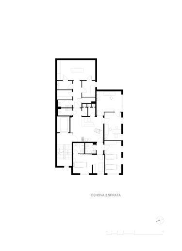 Osnova 2. sprata