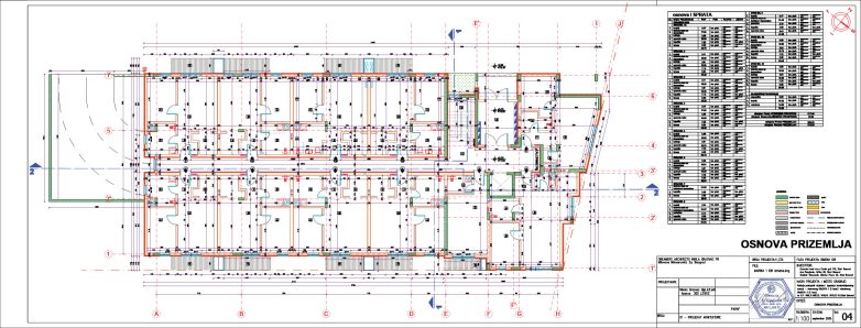 Marina 1 – osnova prizemlja