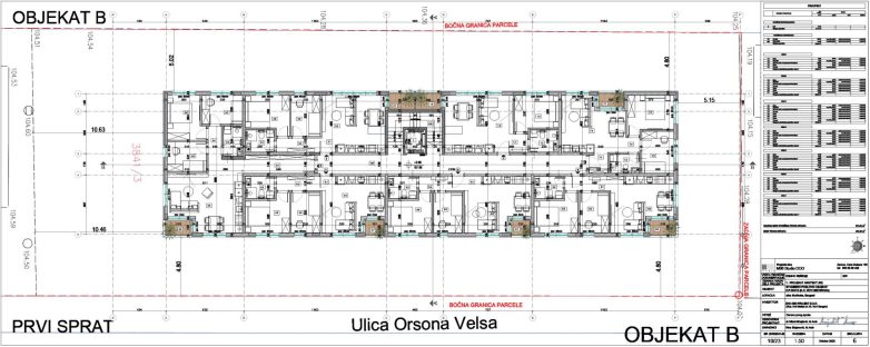Osnova 1. sprata