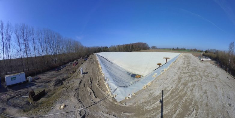 Formiranje jame jezera iskopom i nasipanjem