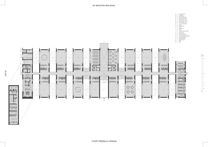 Osnova prizemlja i podruma